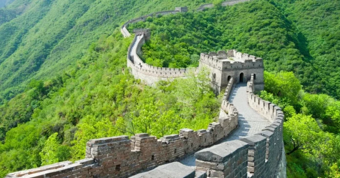 great wall of china with sacredspans.com